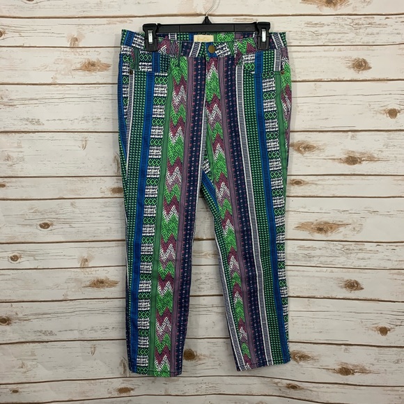 ModCloth Daytime Dash Geo Jam Cropped Pants - Picture 2 of 8